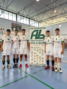 Cuatro almerienses logran el campeonato de España de Voleibol Los cinco jugadores almerienses que han triunfado