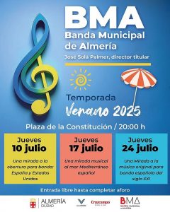 Cultura-Banda Municipal Cartel Verano