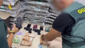 Guardia Civil droga que operaban desde el Poniente almeriense