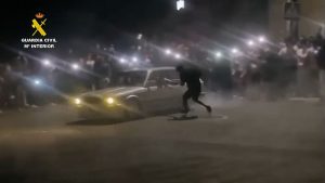 Guardia Civil investiga a 5 conductores por una multitudinaria y peligrosa concentración de vehículos