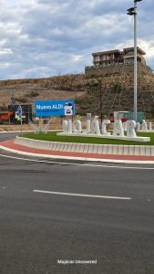 Nuevo Aldi en construccion en Mojacar