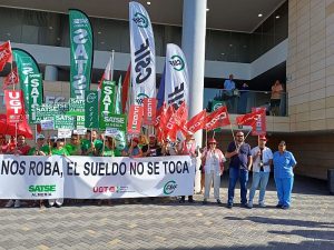 SATSE, CSIF, CCOO Y UGT DENUNCIAN EL ATRACO DEL SAS 1