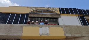 Vicar visita a las obras del edificio administrativo del consistorioo