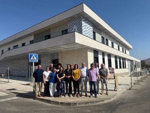 obras del nuevo centro de salud de Benahadux