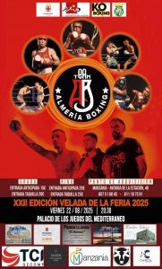Cartel Velada Boxeo Feria
