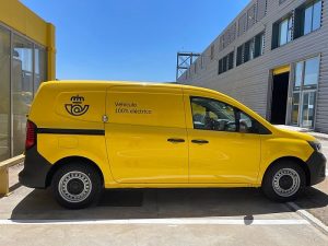 Furgón eléctrico de Correos