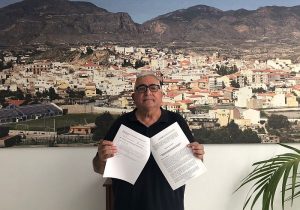 Gabi Sánchez, coordinador de IU Olula del Río