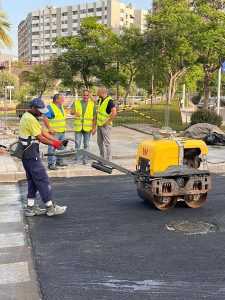 Juanjo Segura fin obra colector Avda Cabo Gata (4)