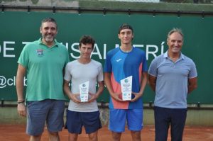 XXIII Torneo de Tenis de la Feria de Almería Juanjo Alonso, Keanu Elias Immler, Darío Ruiz, y Antonio Casimiro