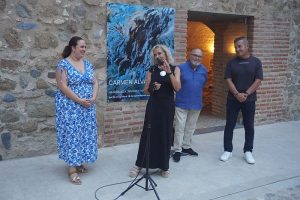 obras de Carmen Álvarez-Coto Carmen Álvarez intervención junto a alcalde