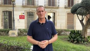 viceportavoz del PSOE en el Ayuntamiento de Almería Raúl Enríquez