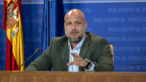 El portavoz adjunto de VOX en Andalucía, Rodrigo Alonso