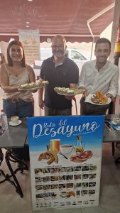 La I Ruta del Desayuno de ASHAL Inauguración de la I Ruta del Desayuno de ASHAL