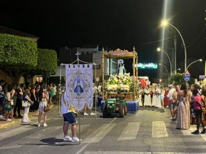 La tradicional romería anuncia la llegada de la Feria de Antas
