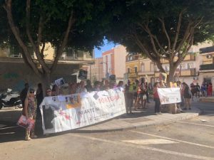 Manifestacion antitaurina en Almeria