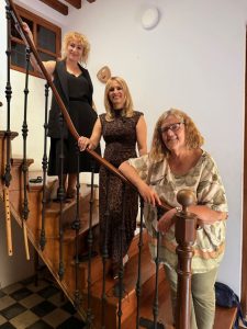 Mar Galera, Emilia Álvarez y Maribel García