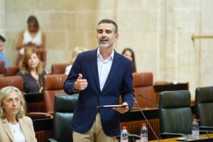 Ramon Fernández-Pacheco en el Parlamento de Andalucía