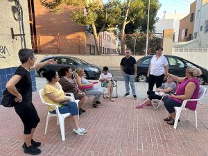 vecinas Tagarete con Ruano y Compadre