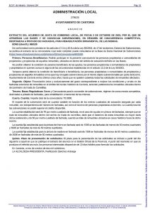 Cantoria abre la convocatoria 2025 de ayudas para pintar y rehabilitar fachadas anuncio_extracto