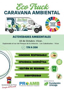 Cartel Eco Truck lleva la educación ambiental a las calles de Vícar