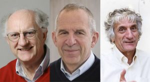 John Clarke, Michel H. Devoret, y John M. Martinis. Universidad de California  Universidad de Yale