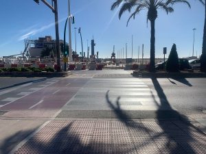 PASO PEATONAL PUERTO CIUDAD