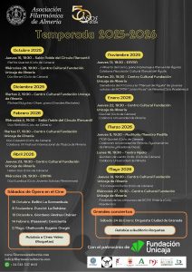 Programacion Asociacion Filarmonica Almeria Cartel