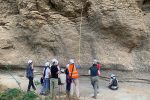 Investigadores del proyecto, durante las sesiones de toma de muestras para el proyecto en varios espacios de Sorbas.