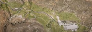 la nueva carretera de acceso a la Alpujarra