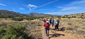 ruta entre Bacares y Sierro del programa ‘Deporte y Naturaleza’
