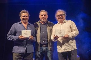 33º Festival Almerijazz Cultura-Almerijazz Reconocimiento Nono García y Tito Alcedo con Diego Cruz