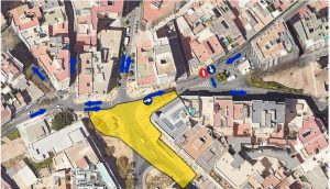 Almeria Puerta Purchena mapa de trafico