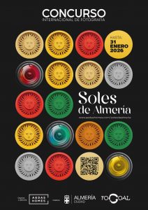 Cartel del I Concurso Internacional de Fotografía 'Soles de Almería'