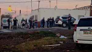 Guardia Civil Detenidas 4 personas por disparar, atropellar y agredir brutalmente a un camionero en La Mojonera
