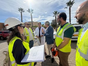 Inicio obras urbanización La Inmaculada II