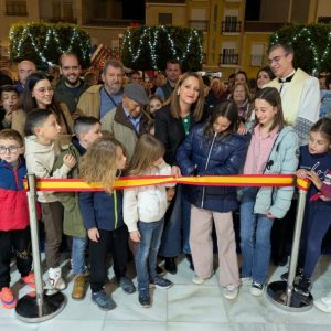 La Navidad arranca en Albox Inauguracion Belen Monumental