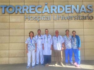 La Unidad de Neumología y Alergia del Materno Infantil Princesa Leonor del Hospital Universitario Torrecárdenas acreditada