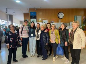 Lectura del Manifiesto en un centro de día de mayores en Almería (1)