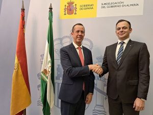 Subdelegado del Gobierno en Almeria nuevo cónsul Rumanía