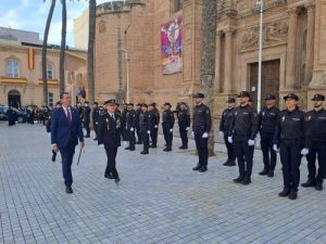 Bicentenario de la Policia Nacional en Almeria plaza de la Catedral 3