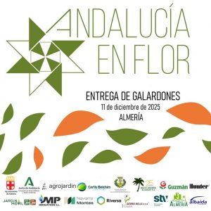 CARTEL ALMERÍA EN FLOR patrocinadores