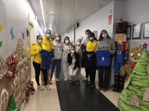 CB La Mojonera visita el Hospital De Poniente