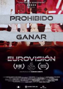 Cartel prohibido ganar en Eurovision
