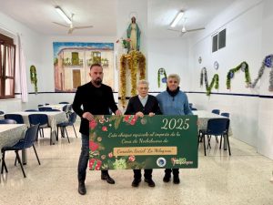 Cena de Navidad Francisco Montoya con Sor Concha y Sor Antonia