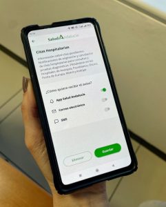 Cita de hospitales AviSAS