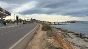 Ctra de entrada a Garrucha desde Mojacar