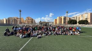 Deporte Inclusivo en el Día de la Discapacidad foto de familia XI jornada de deporte inclusivo 2025