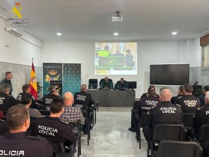 Guardia Civil y las Policías Locales de la provincia de Almería jornada