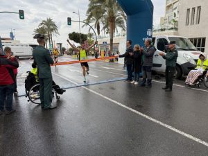 II Carrera Solidaria Guardia Civil ‘Virgen del Pilar’  Ganador de la carrera