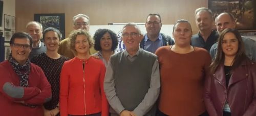 Junta Directiva de la Asociacion de Periodistas de Almería